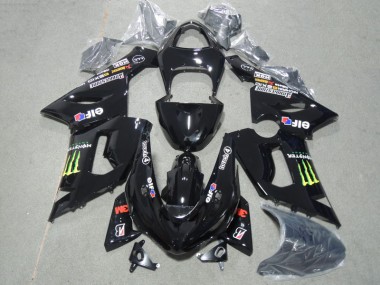 3M Touch4 Monster Noir Carénages ZX6R 2005-2006