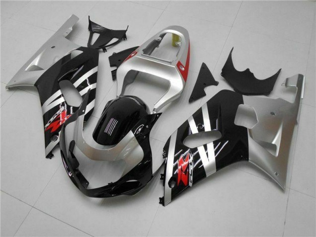 Argent Carénage GSXR 600 / 750 K1 K2 K3 2001-2003 Argent Carénage GSXR 600 / 750 K1 K2 K3 2001-2003