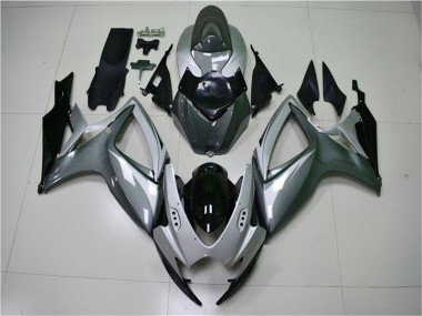Argent Gris Carénages GSXR 600 / 750 K6 2006-2007