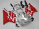 Argent Rouge Carénage CBR 600 F4i 2001-2003 Argent Rouge Carénage CBR 600 F4i 2001-2003