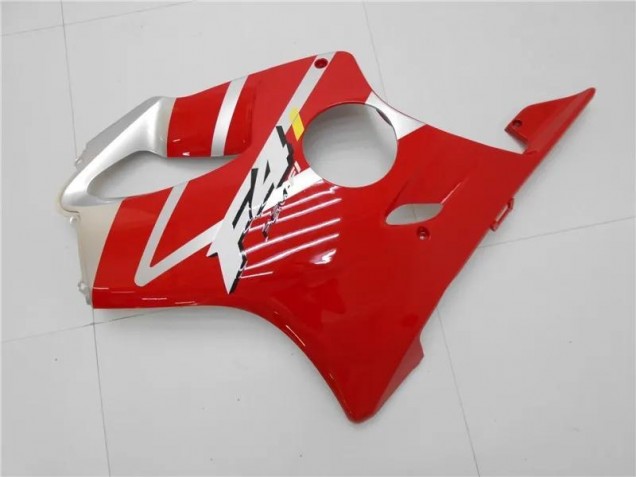 Argent Rouge Carénage CBR 600 F4i 2001-2003 Argent Rouge Carénage CBR 600 F4i 2001-2003