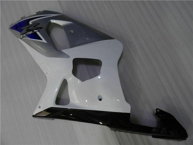 Blanc Argent Carénage GSXR 600 / 750 K1 K2 K3 2001-2003 Blanc Argent Carénage GSXR 600 / 750 K1 K2 K3 2001-2003