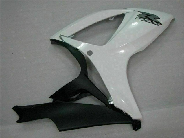 Blanc Argent Carrosserie GSXR 600 / 750 K6 2006-2007 Blanc Argent Carrosserie GSXR 600 / 750 K6 2006-2007