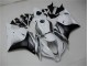 Blanc Argent Noir Carénage CBR 600 RR 2009-2012 Blanc Argent Noir Carénage CBR 600 RR 2009-2012