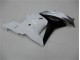Blanc Argent Noir Carénage CBR 600 RR 2009-2012 Blanc Argent Noir Carénage CBR 600 RR 2009-2012