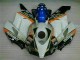 Blanc Bleu Carénage CBR 1000 RR 2004-2005 Blanc Bleu Carénage CBR 1000 RR 2004-2005