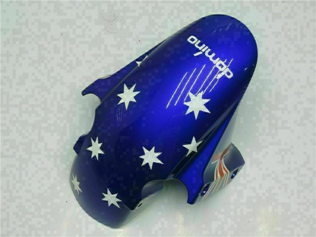 Blanc Bleu Carénage CBR 600 RR 2003-2004 Blanc Bleu Carénage CBR 600 RR 2003-2004