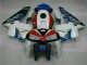 Blanc Bleu Carénage CBR 600 RR 2005-2006 Blanc Bleu Carénage CBR 600 RR 2005-2006