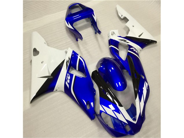 Blanc Bleu Carénage R1 2000-2001 Blanc Bleu Carénage R1 2000-2001
