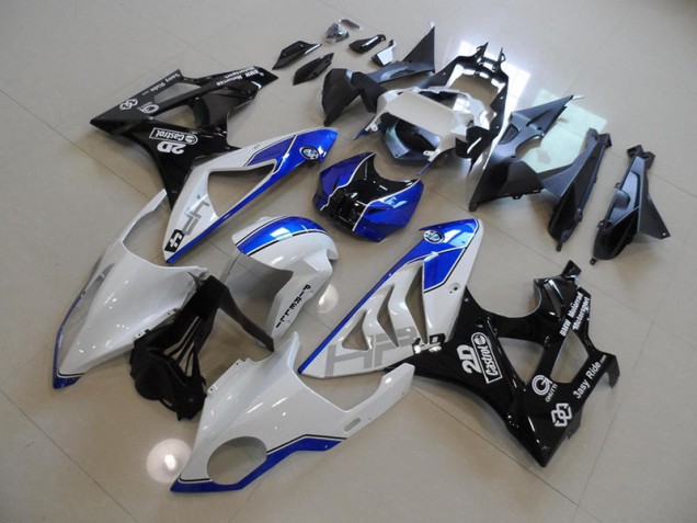 Blanc Bleu Carénage S1000RR 2009-2014 Blanc Bleu Carénage S1000RR 2009-2014