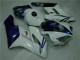 Blanc Bleu Carénages CBR 1000 RR 2004-2005
