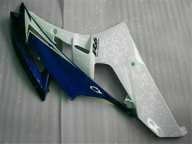 Blanc Bleu Carrosserie R6 2006-2007 Blanc Bleu Carrosserie R6 2006-2007
