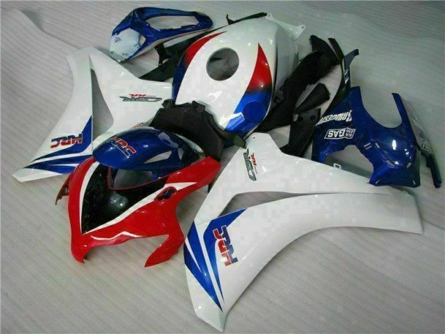 Blanc Bleu Kit Carénages CBR 1000 RR 2008-2011 Blanc Bleu Kit Carénages CBR 1000 RR 2008-2011