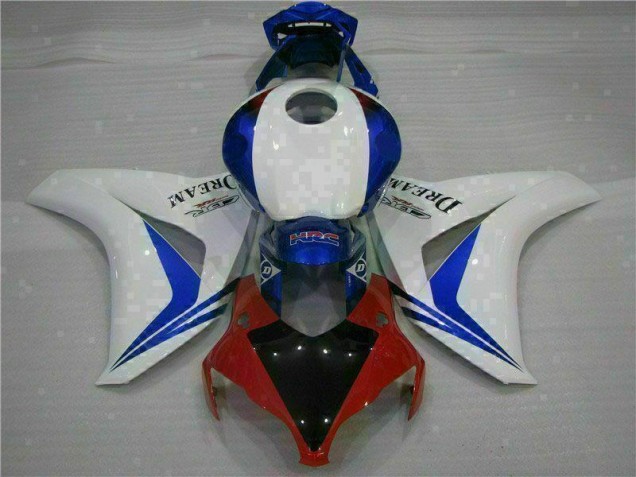 Blanc Bleu Kit Carénages Complet CBR 1000 RR 2008-2011 Blanc Bleu Kit Carénages Complet CBR 1000 RR 2008-2011