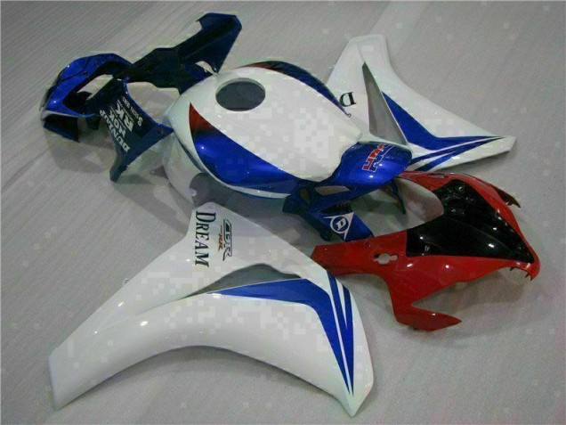 Blanc Bleu Kit Carénages Complet CBR 1000 RR 2008-2011 Blanc Bleu Kit Carénages Complet CBR 1000 RR 2008-2011