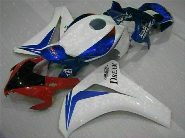Blanc Bleu Kit Carénages Complet CBR 1000 RR 2008-2011 Blanc Bleu Kit Carénages Complet CBR 1000 RR 2008-2011