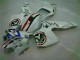 Blanc Bleu R 2 Carénage CBR 600 RR 2003-2004 Blanc Bleu R 2 Carénage CBR 600 RR 2003-2004