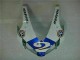 Blanc Bleu R 2 Carénage CBR 600 RR 2003-2004 Blanc Bleu R 2 Carénage CBR 600 RR 2003-2004