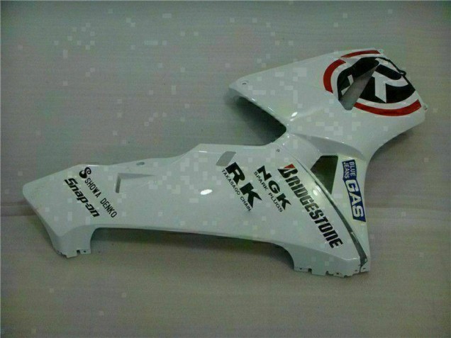 Blanc Bleu R 2 Carénage CBR 600 RR 2003-2004 Blanc Bleu R 2 Carénage CBR 600 RR 2003-2004