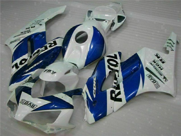 Blanc Bleu Repsol Carénage CBR 1000 RR 2004-2005 Blanc Bleu Repsol Carénage CBR 1000 RR 2004-2005