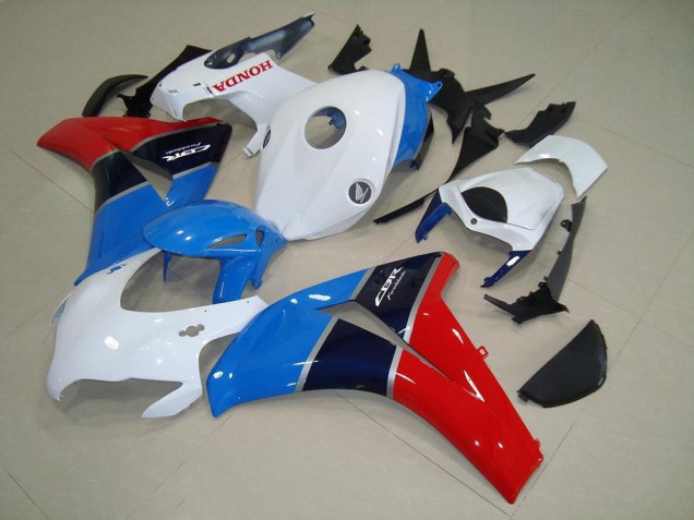 Blanc Bleu Rouge Carénage CBR 1000 RR 2008-2011