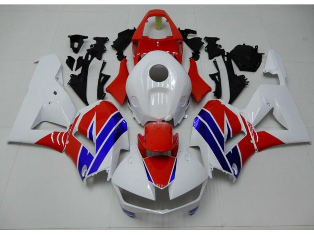 Blanc Bleu Rouge Carénage CBR 600 RR 2013-2021 Blanc Bleu Rouge Carénage CBR 600 RR 2013-2021