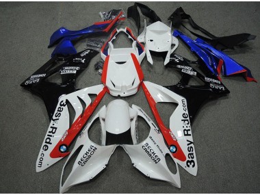 Blanc Bleu Rouge Carénage S1000RR 2009-2014