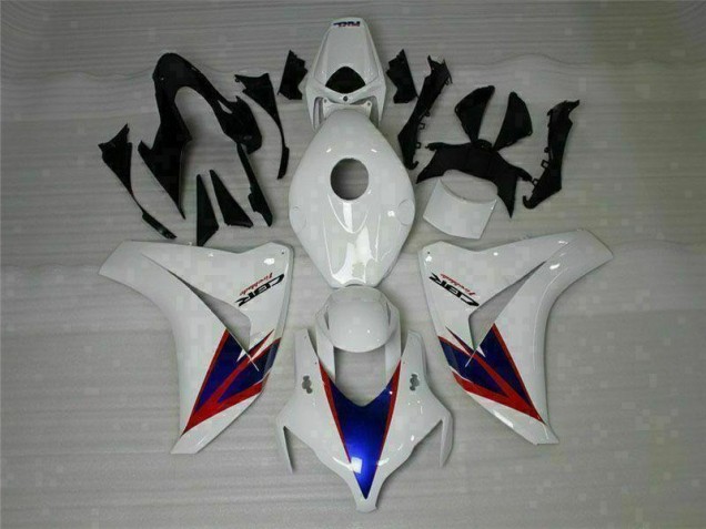 Blanc Bleu Rouge Carénages CBR 1000 RR 2008-2011 Blanc Bleu Rouge Carénages CBR 1000 RR 2008-2011