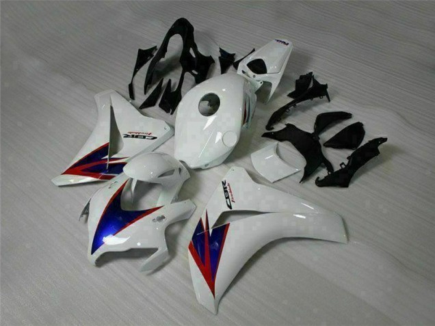 Blanc Bleu Rouge Carénages CBR 1000 RR 2008-2011 Blanc Bleu Rouge Carénages CBR 1000 RR 2008-2011