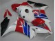 Blanc Bleu Rouge Carénages CBR 1000 RR 2012-2016 Blanc Bleu Rouge Carénages CBR 1000 RR 2012-2016