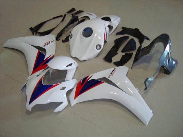 Blanc Bleu Style OEM Carénage CBR 1000 RR 2008-2011 Blanc Bleu Style OEM Carénage CBR 1000 RR 2008-2011