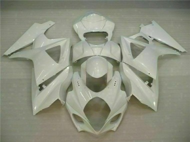 Blanc Carénage GSXR 1000 K7 2007-2008