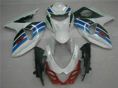 Blanc Carénage GSXR 1000 K9 2009-2016