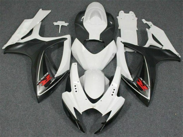 Blanc Carénage GSXR 600 / 750 K6 2006-2007 Blanc Carénage GSXR 600 / 750 K6 2006-2007