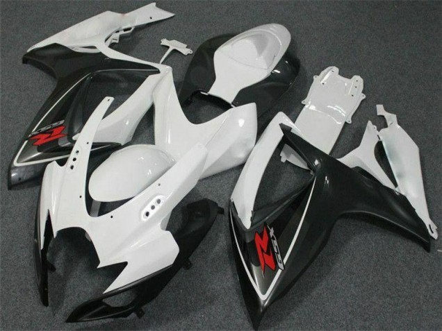 Blanc Carénage GSXR 600 / 750 K6 2006-2007 Blanc Carénage GSXR 600 / 750 K6 2006-2007