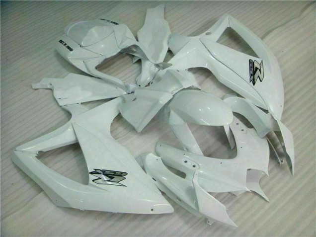 Blanc Carénages GSXR 600 / 750 K8 2008-2010