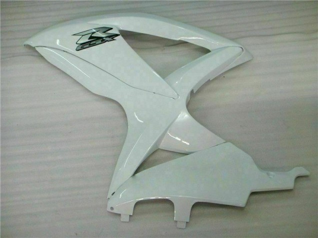 Blanc Carénages GSXR 600 / 750 K8 2008-2010