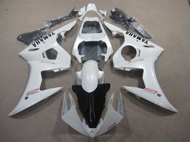 Blanc Carénages R6 2003-2005 Blanc Carénages R6 2003-2005