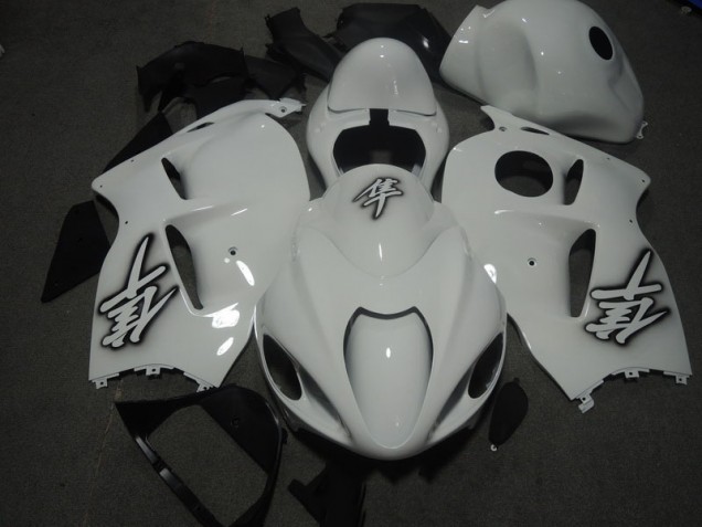 Blanc Carrosserie GSXR 1300 Hayabusa 1996-2007 Blanc Carrosserie GSXR 1300 Hayabusa 1996-2007