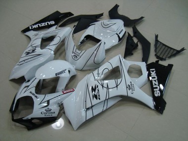 Blanc Corona Carénage GSXR 1000 K7 2007-2008