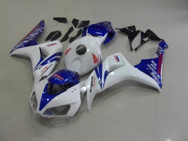 Blanc Nacré Bleu Carénage CBR 1000 RR 2006-2007