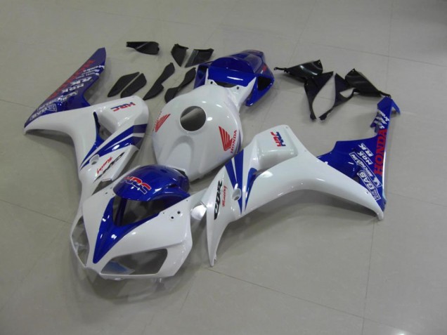 Blanc Nacré Bleu Carénage CBR 1000 RR 2006-2007 Blanc Nacré Bleu Carénage CBR 1000 RR 2006-2007