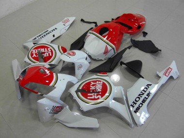 Blanc Nacré Lucky Strike Carénage CBR 600 RR 2005-2006