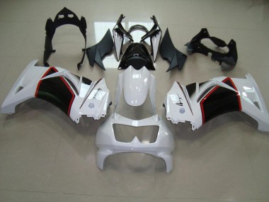 Blanc Nacré Noir Carénage ZX 250R 2008-2012