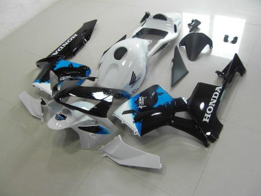 Blanc Noir Bleu Carénages CBR 600 RR 2003-2004