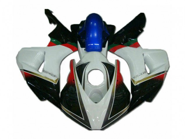 Blanc Noir Carénage CBR 1000 RR 2006-2007 Blanc Noir Carénage CBR 1000 RR 2006-2007