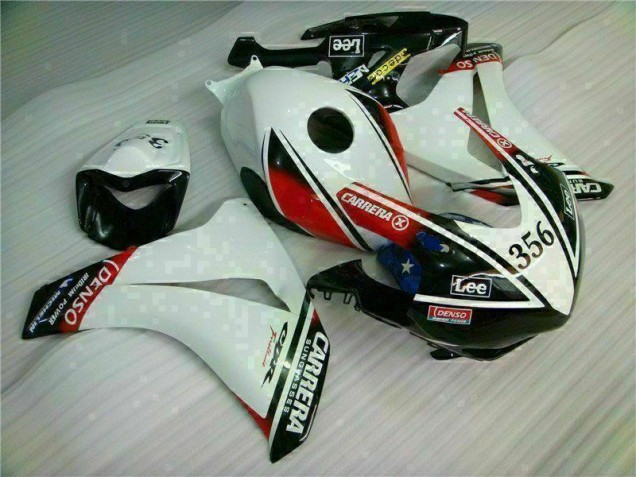 Blanc Noir Carénage CBR 1000 RR 2008-2011 Blanc Noir Carénage CBR 1000 RR 2008-2011