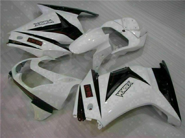 Blanc Noir Carénage EX250 2008-2012