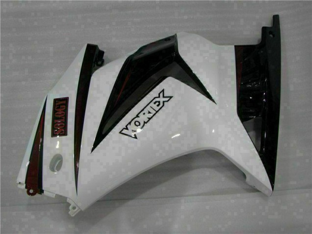 Blanc Noir Carénage EX250 2008-2012