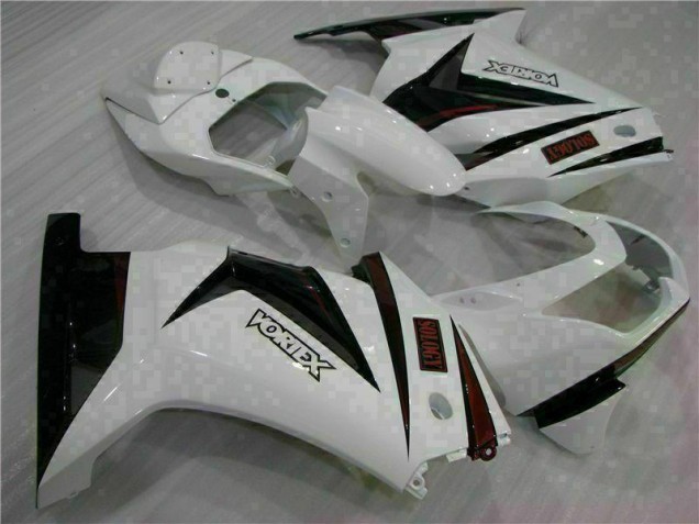 Blanc Noir Carénage EX250 2008-2012